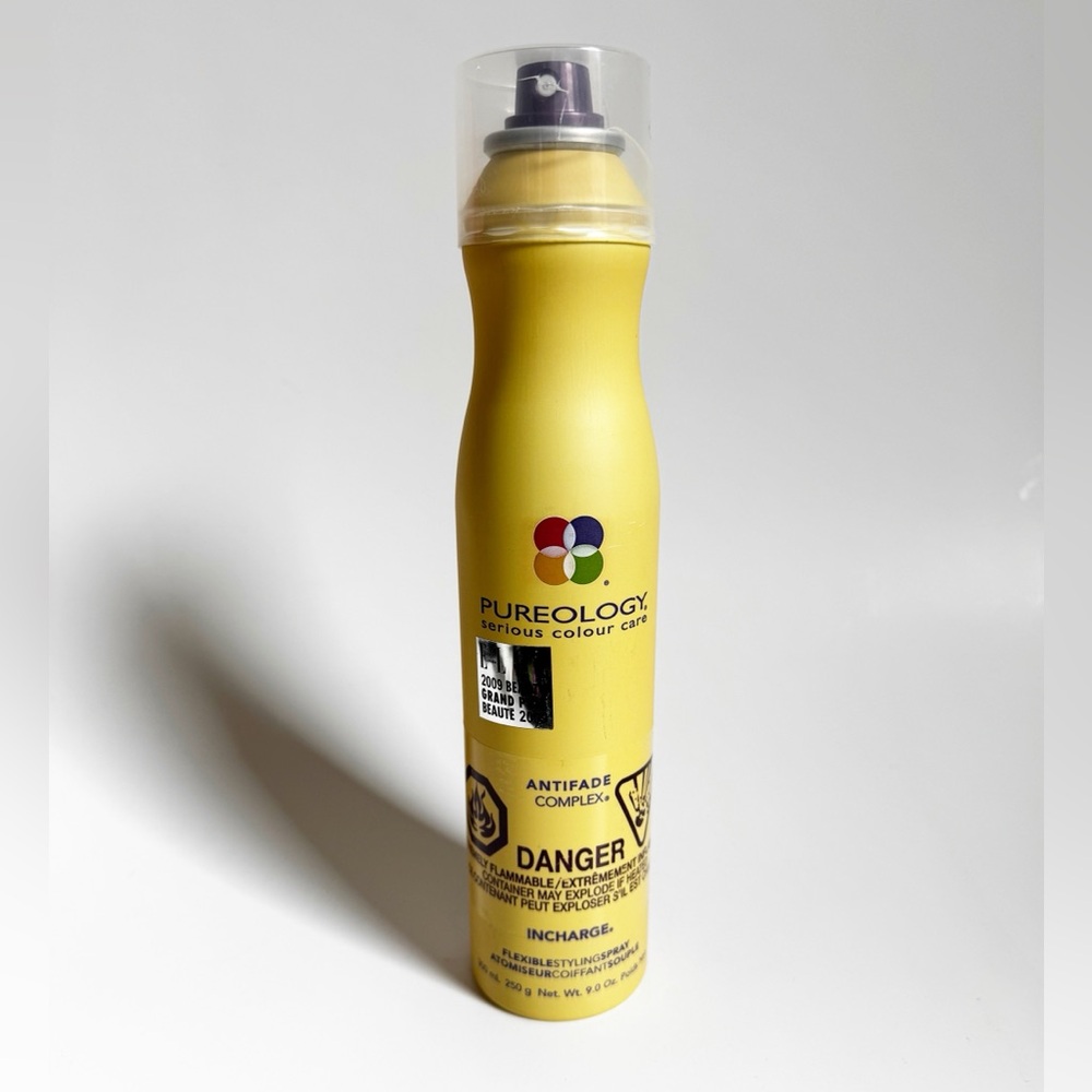New Pureology Antifade In Charge flexible styling hair spray- discontinued